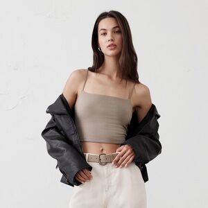 NWT Banana Republic beige cami size M